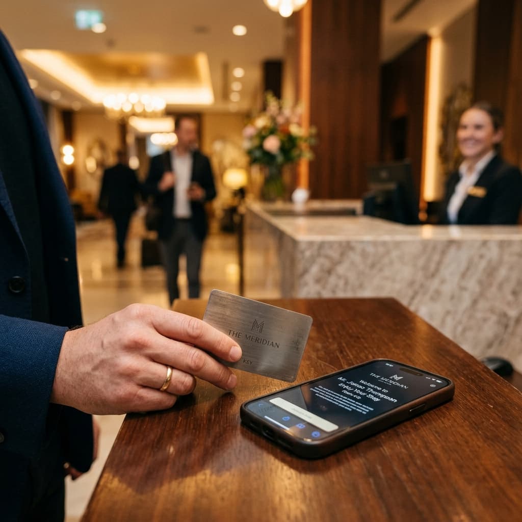 NFC-Hotelkarten Berlin: UV-Druck auf Bambus, Holz & Metall