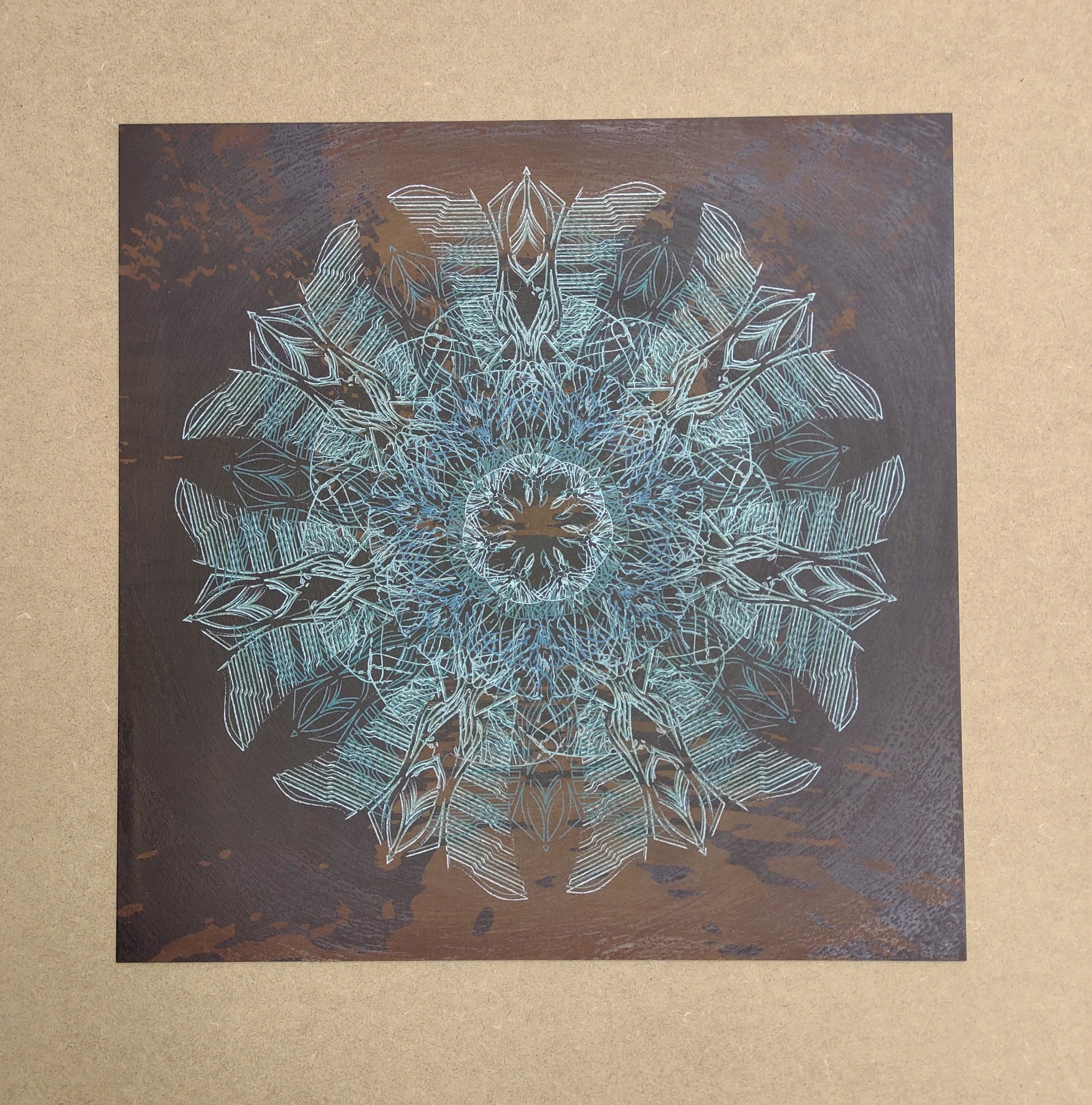 UV print on copper