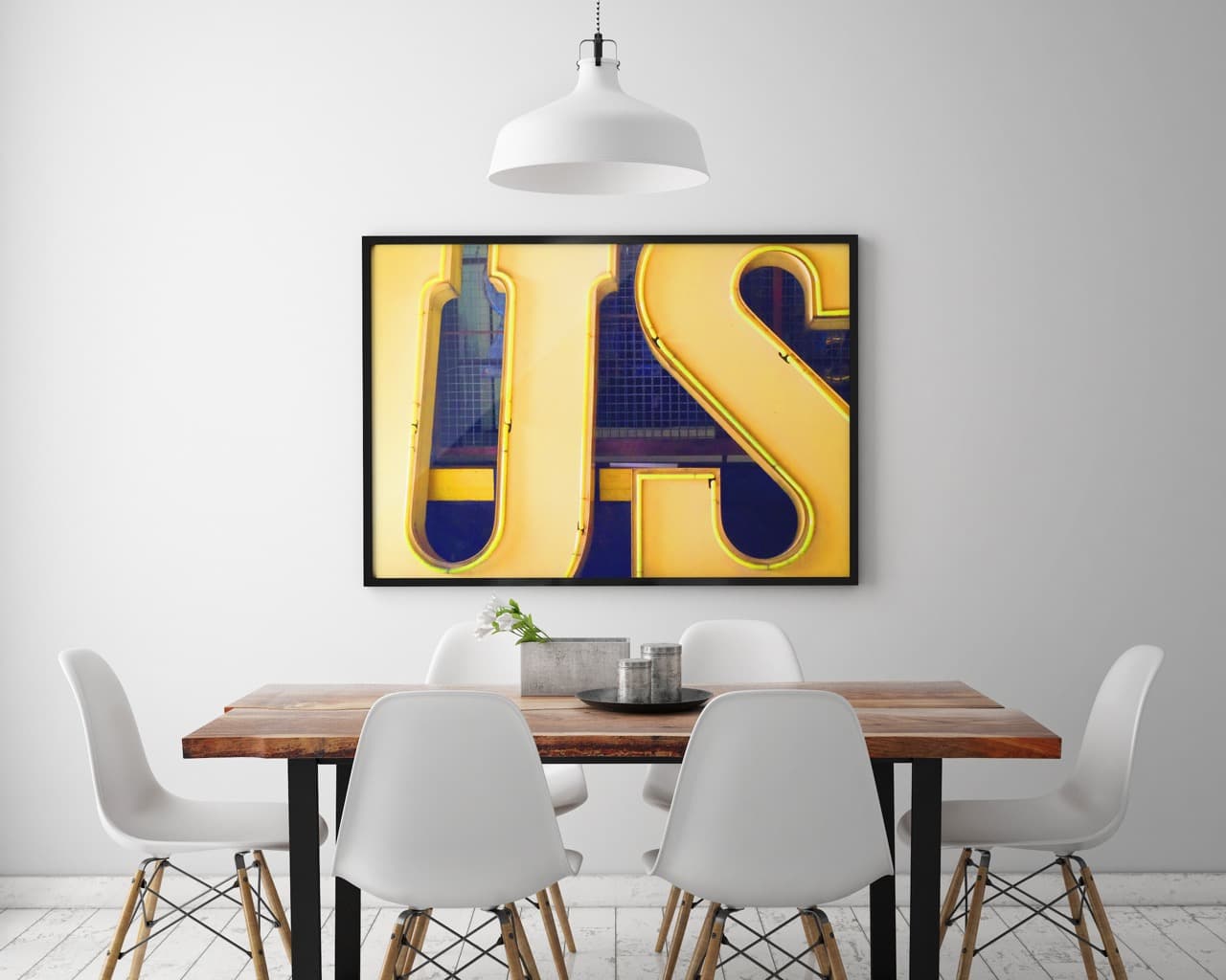 UV-Druck auf Glas — Esszimmer Wandbild, Glastrix Berlin